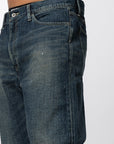Washed Denim DP Basic Pant - Indigo
