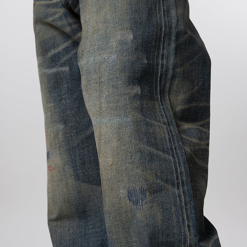 Savage Denim DP Wide Pant - Indigo