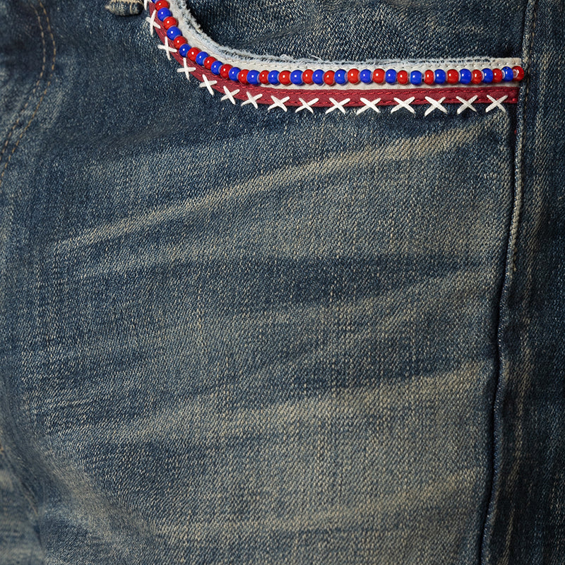 Savage Denim DP Basic Pant - Indigo