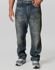 Savage Denim DP Basic Pant - Indigo