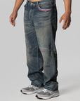 Savage Denim DP Basic Pant - Indigo