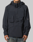 Map . Pullover jacket - Black