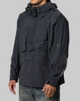 Map . Pullover jacket - Black