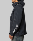 Map . Pullover jacket - Black