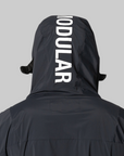 Map . Pullover jacket - Black