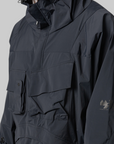 Map . Pullover jacket - Black