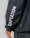 Map . Pullover jacket - Black