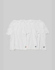 3-Pack T-Shirt Set - White - LOADED