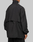 3 Stripes Nylon Half Zip - Black - LOADED