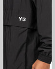 3 Stripes Nylon Half Zip - Black - LOADED