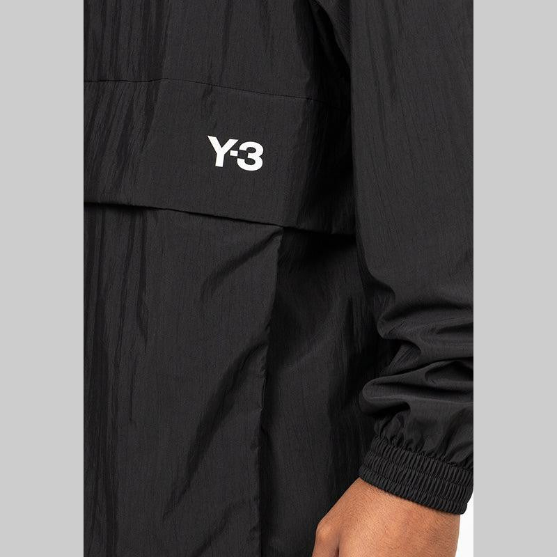 3 Stripes Nylon Half Zip - Black - LOADED