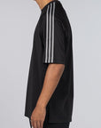 3-Stripes T-Shirt - Black - LOADED