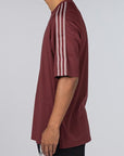 3-Stripes T-Shirt - Shadow Red - LOADED