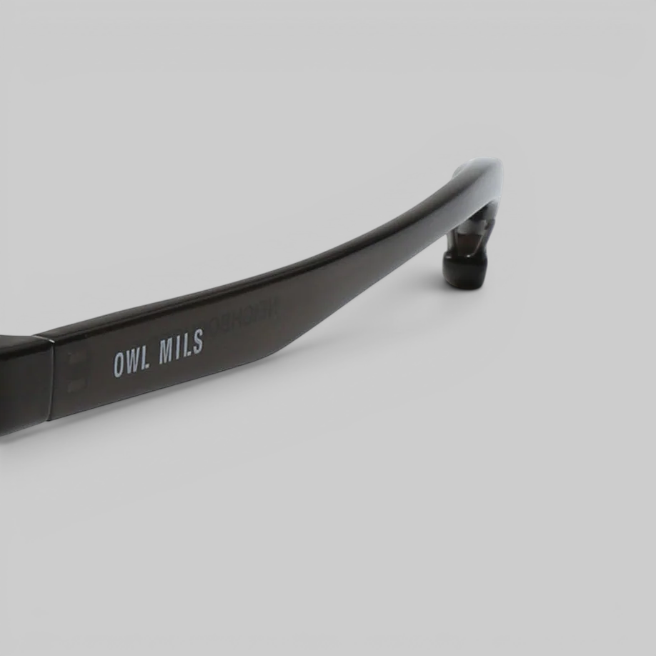NH X Owlmils . Tsukuyomi Sunglasses - Black/Green