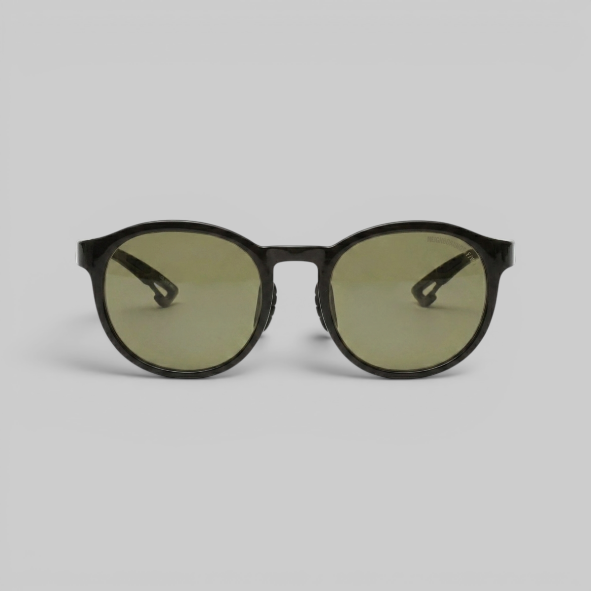 NH X Owlmils . Tsukuyomi Sunglasses - Black/Green