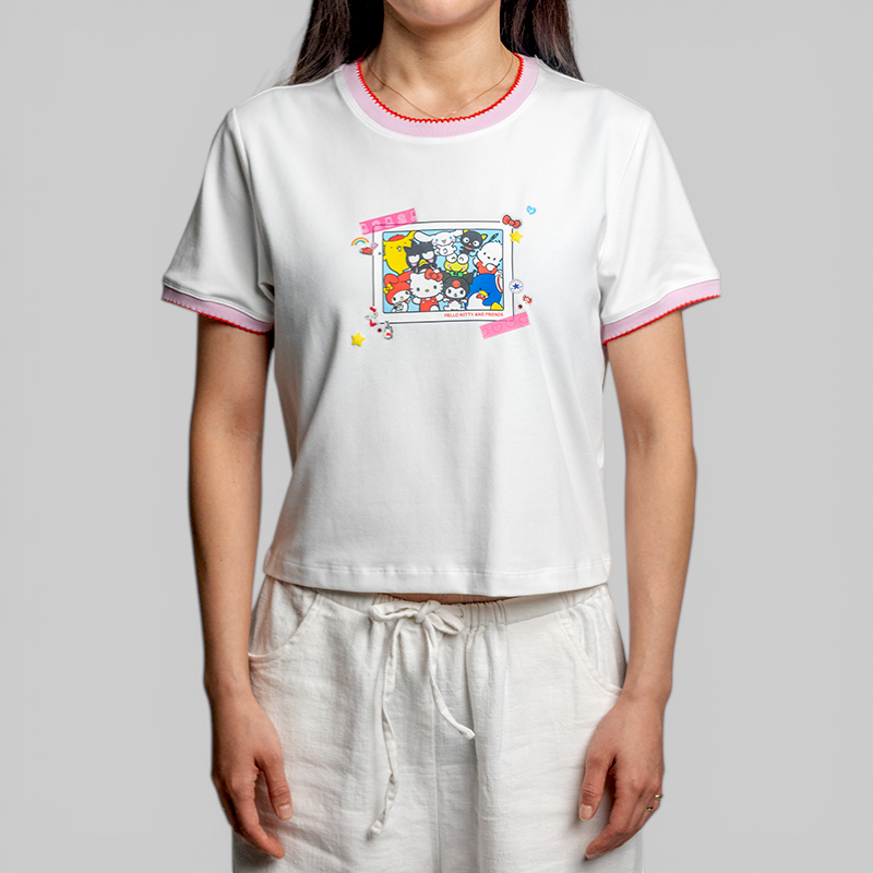 X Hello Kitty And Friends Baby T-Shirt - White