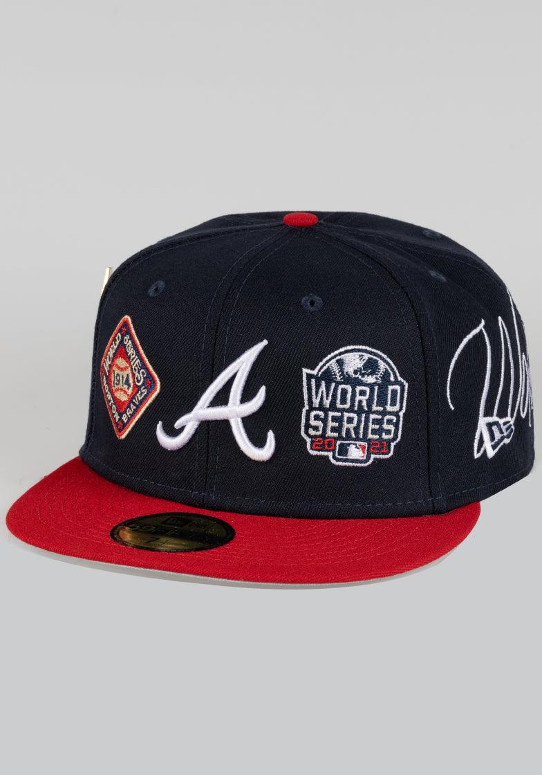 New Era 59Fifty Atlanta Braves Historic Champs Fitted 'BLU