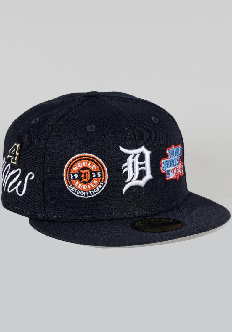 Detroit Baseball Hat Navy 1927 New Era 59FIFTY Fitted Navy / Midnight Navy | Snow White | Orangeade / 7