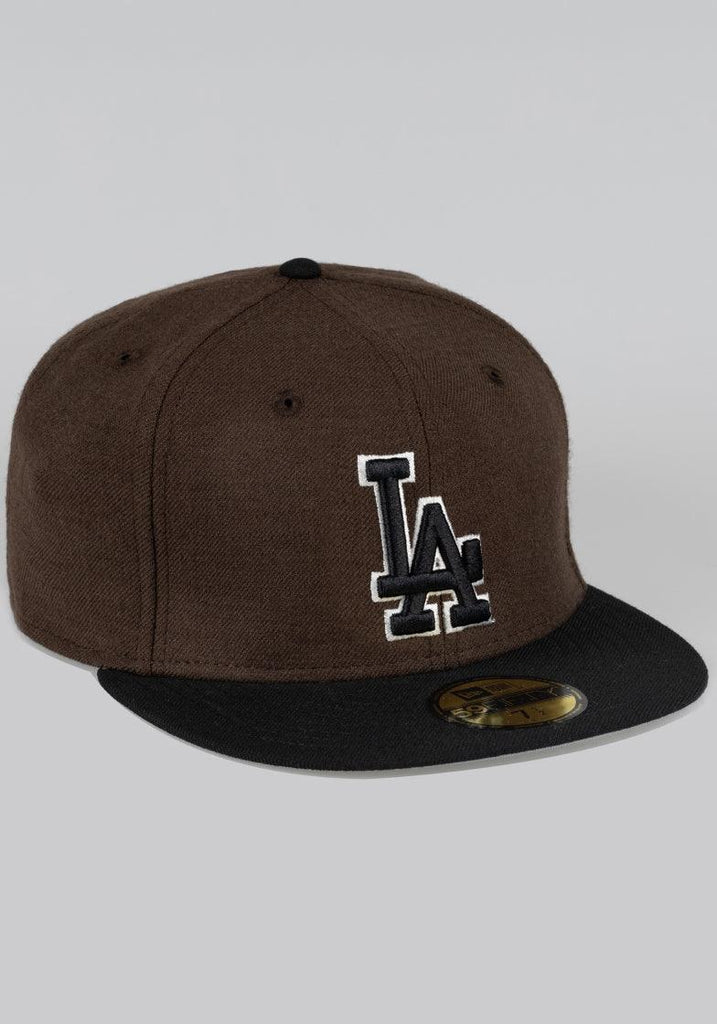 New Era Los Angeles Dodgers 'Angus' 59FIFTY Fitted Dark Brown