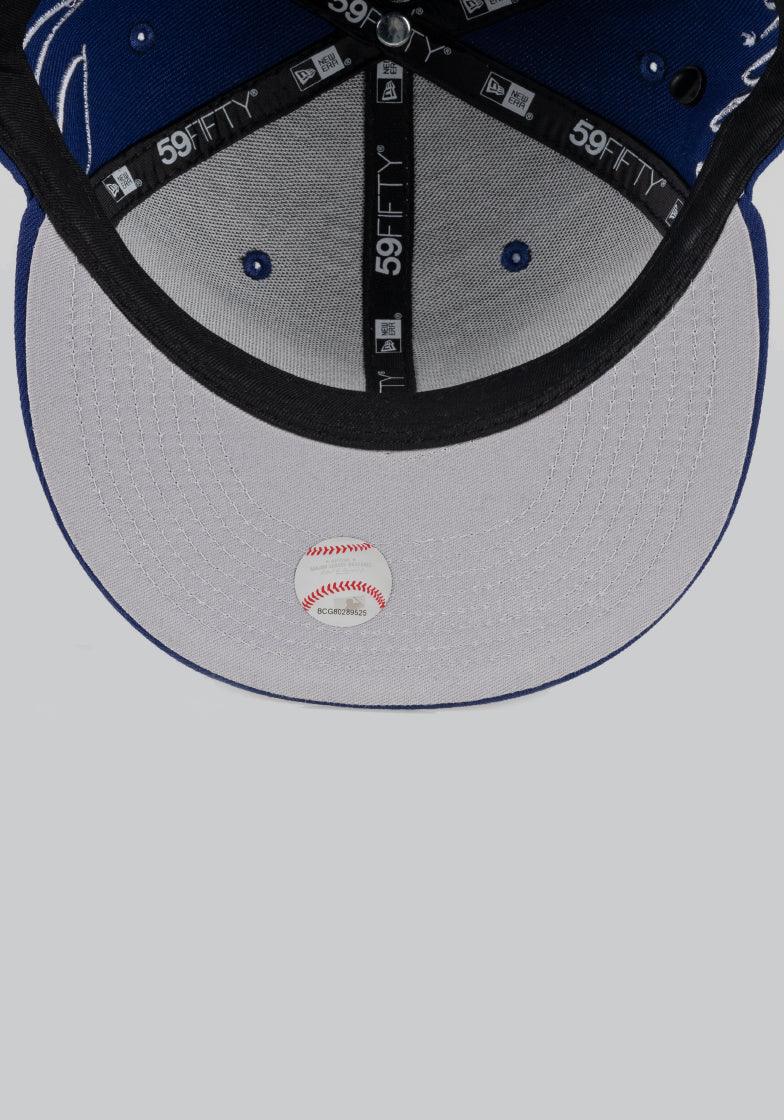 New Era Caps Los Angeles Dodgers Historic Champs 59FIFTY Fitted Hat Blue