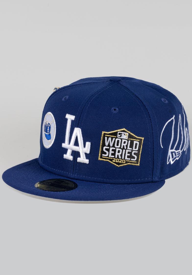 New Era Caps Los Angeles Dodgers Historic Champs 59FIFTY Fitted Hat Blue