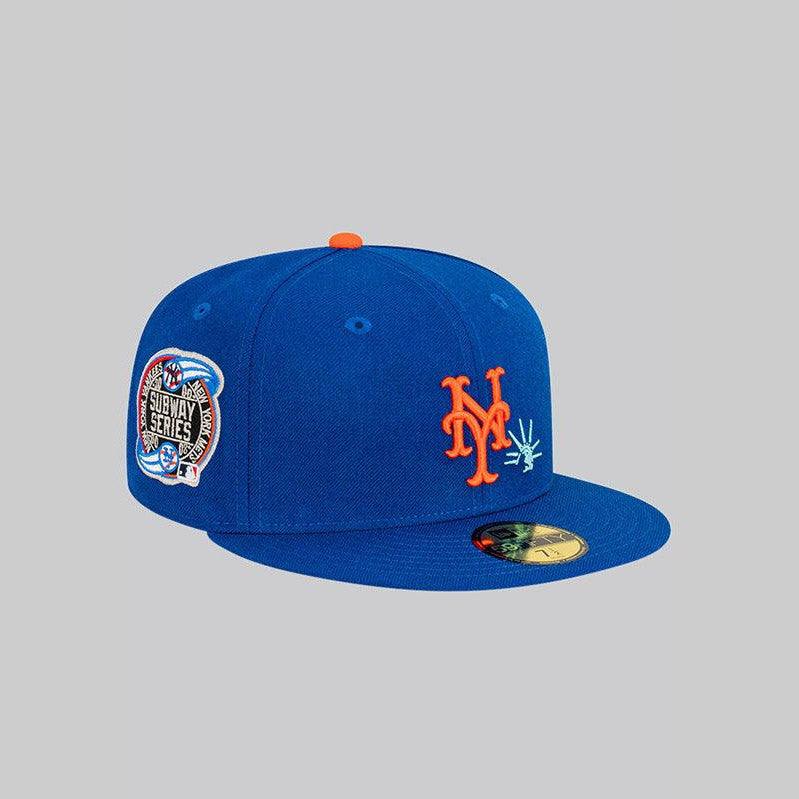 59Fifty Fitted New York Mets 'Subway Series Statue' Cooperstown Collection - LOADED