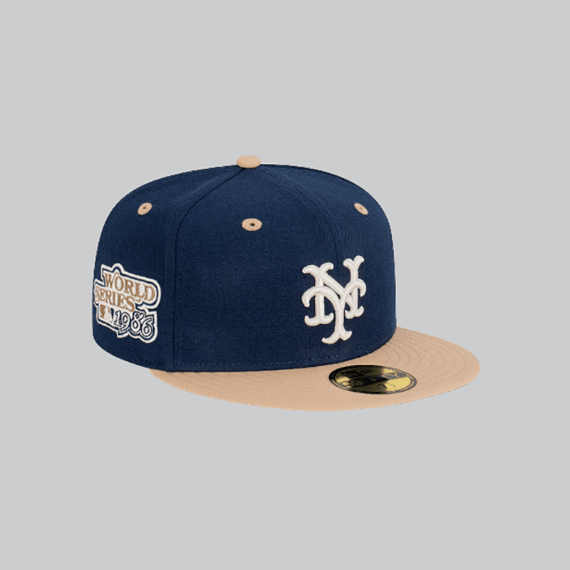 59Fifty Fitted New York Mets &#39;World Series&#39; Cooperstown Collection - LOADED