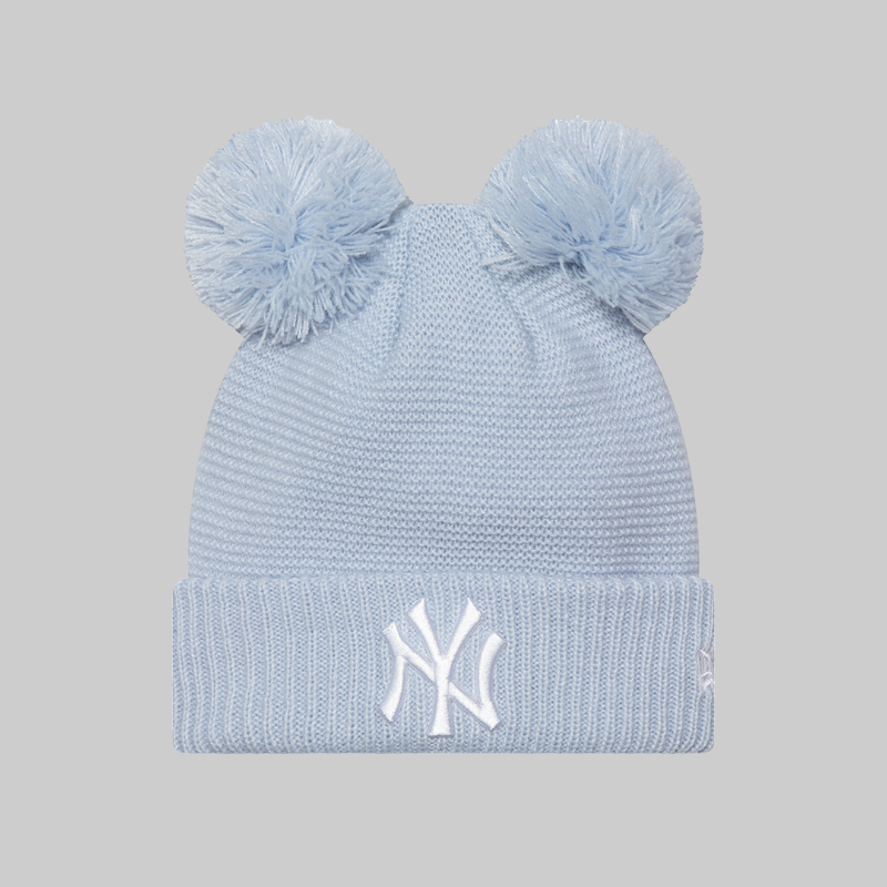 Double Pom New York Yankees Beanie