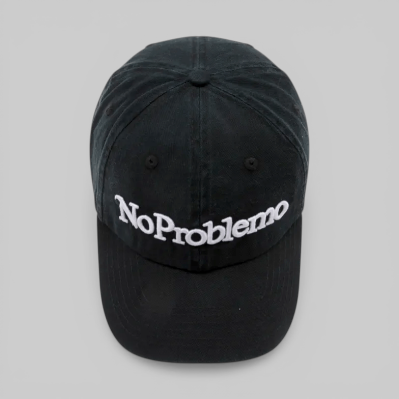 No Problemo Cap - Black