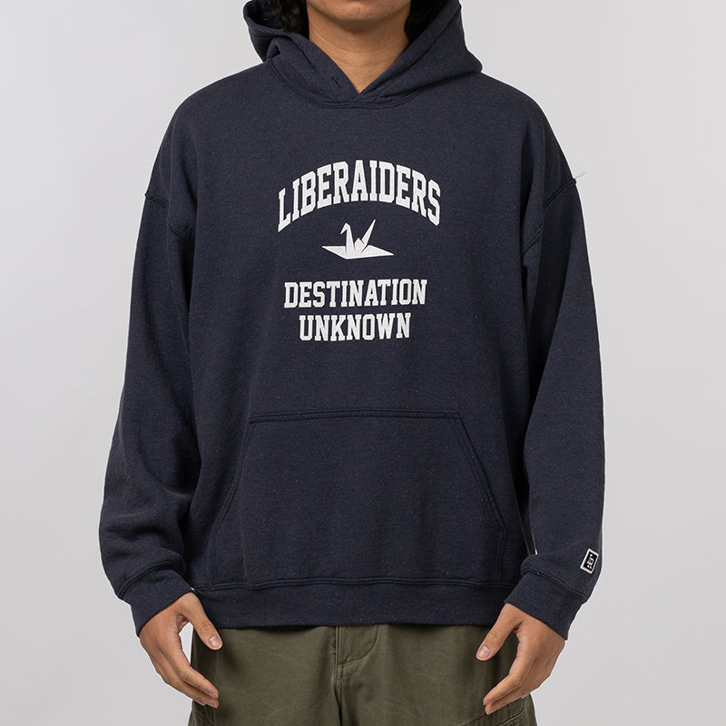 College Logo Hoodie - Navy