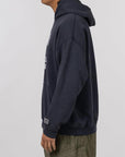 College Logo Hoodie - Navy