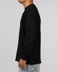 Maw Photo Long Sleeve - Black