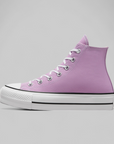 Women's All Star Lift Hi - Classic Amethyst/White