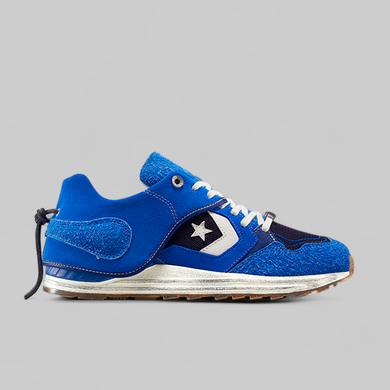 X ADERERROR Wave Trainer Low - Blue/Antique White/Tofu
