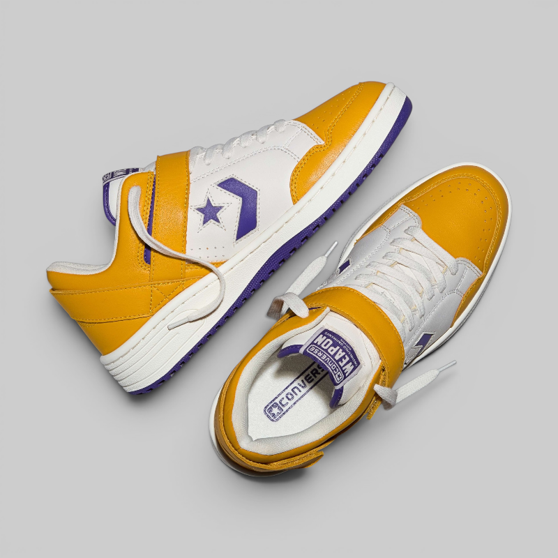Weapon Low Engineered Garments - White/Yellow/Purple