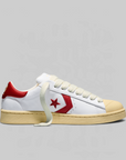 1908 Pro Leather Low - White/Molten Lava