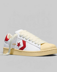 1908 Pro Leather Low - White/Molten Lava