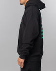 Glow In The Dark Hoodie - Black