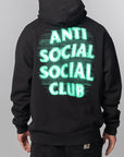 Glow In The Dark Hoodie - Black