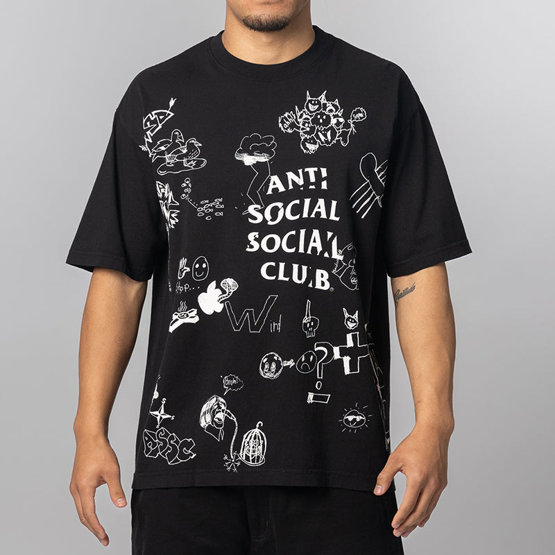 Illustrated T-Shirt - Black