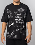 Illustrated T-Shirt - Black