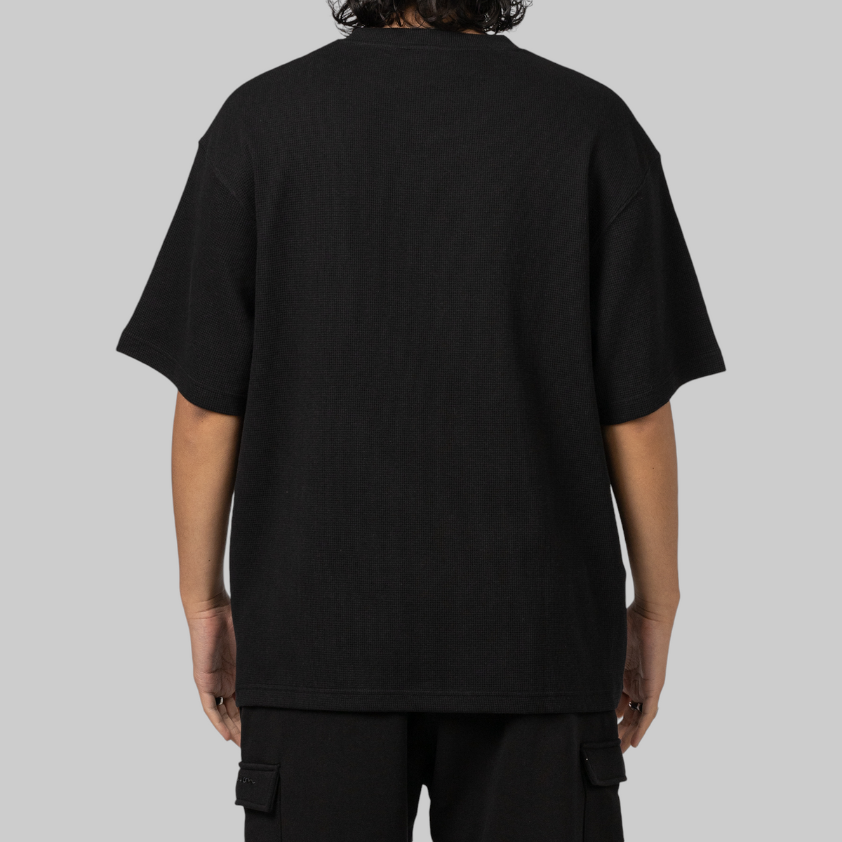 LFS Waffle T-Shirt - Black