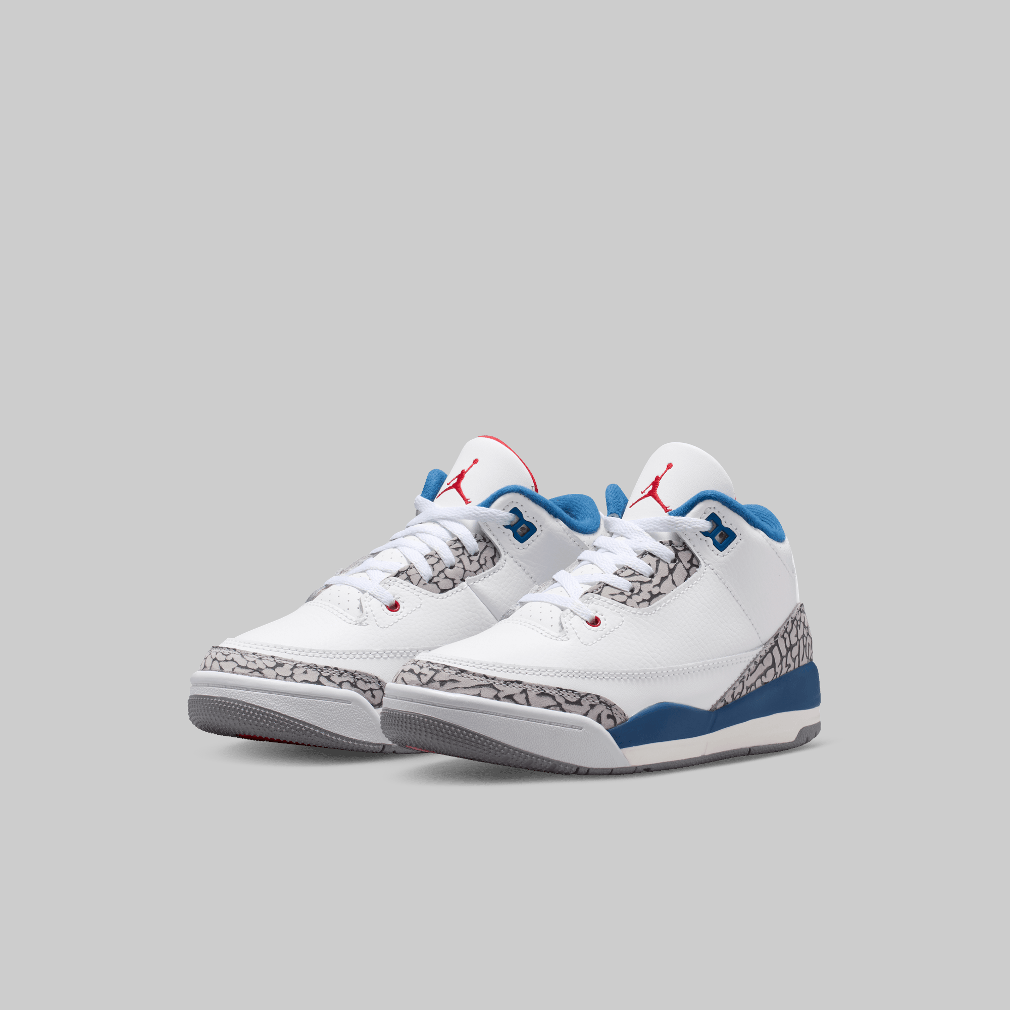 Air Jordan 3 Retro (Pre School) "True Blue"