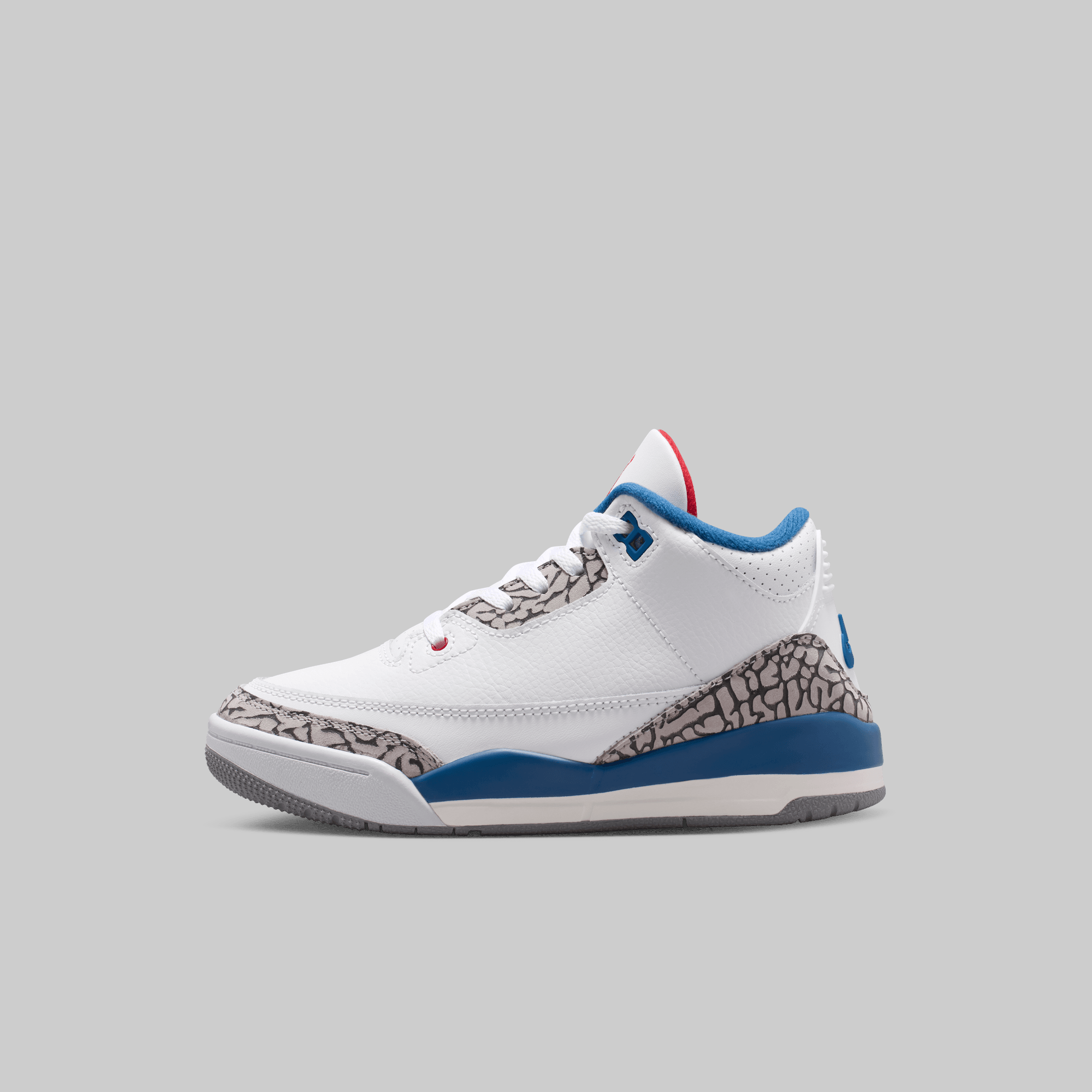 Air Jordan 3 Retro (Pre School) "True Blue"