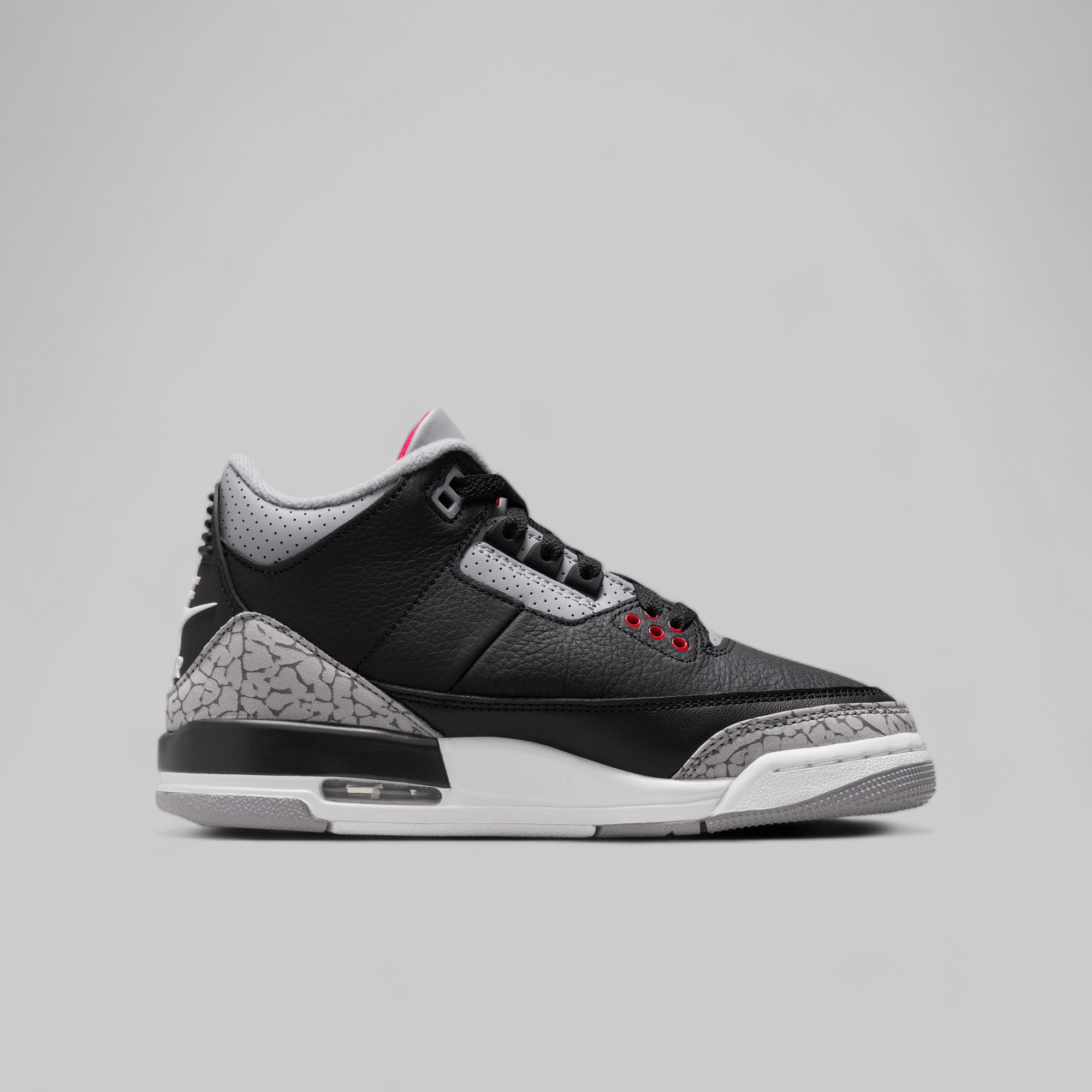 Air Jordan 3 Retro "Black Cement Reimagined" (Grade School) LOADED
