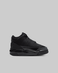 Air Jordan 3 Retro "Black Cat" (Toddler)