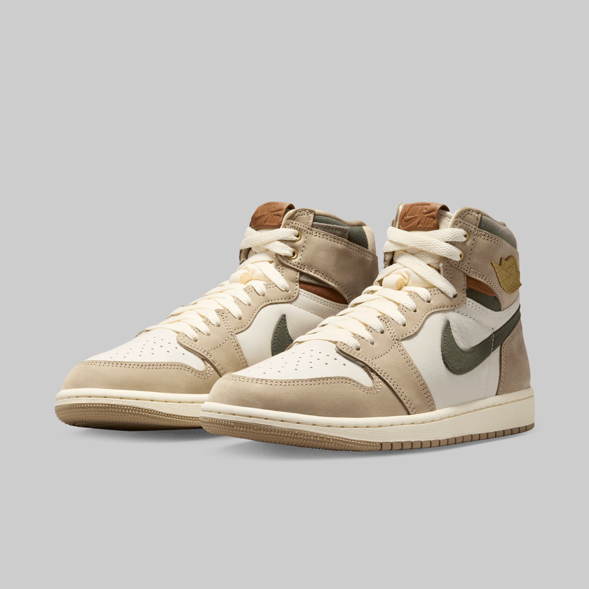W's Air Jordan 1 Retro Hi OG "Khaki"