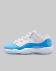 Air Jordan 11 Retro Low (Grade School) "University Blue"