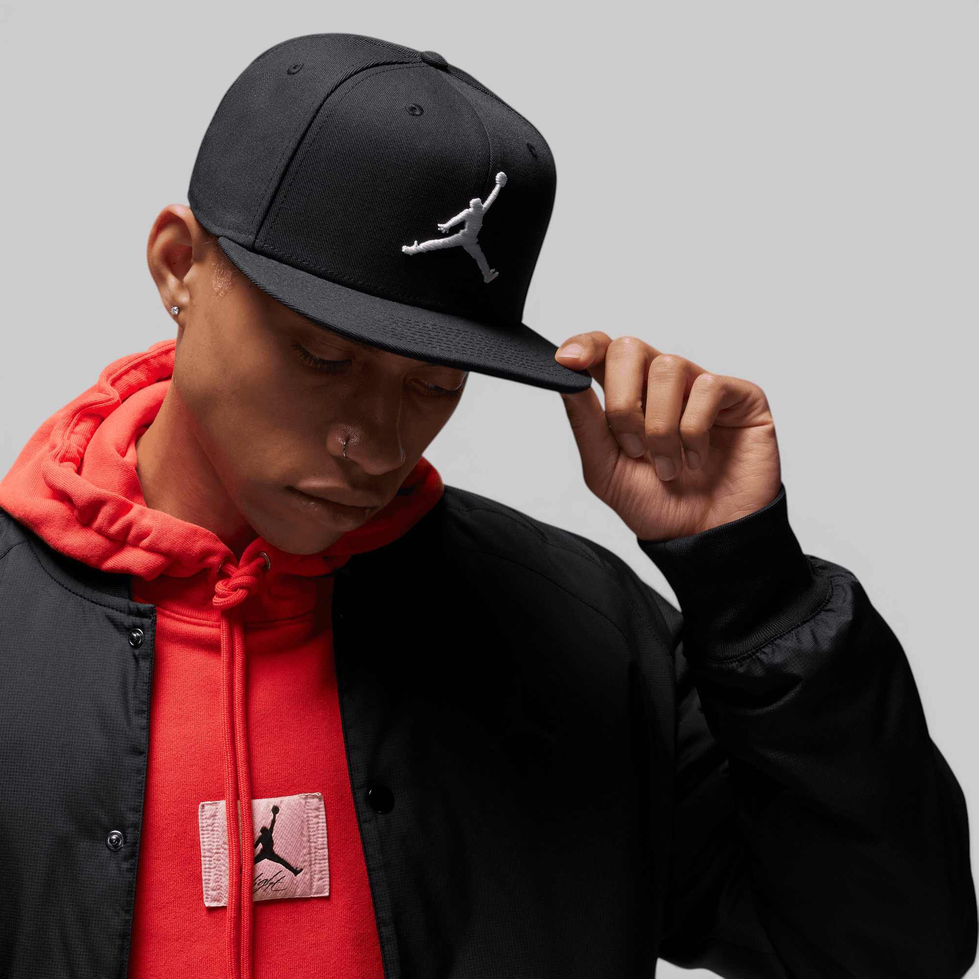 Jumpman Pro Adjustable Cap - Black