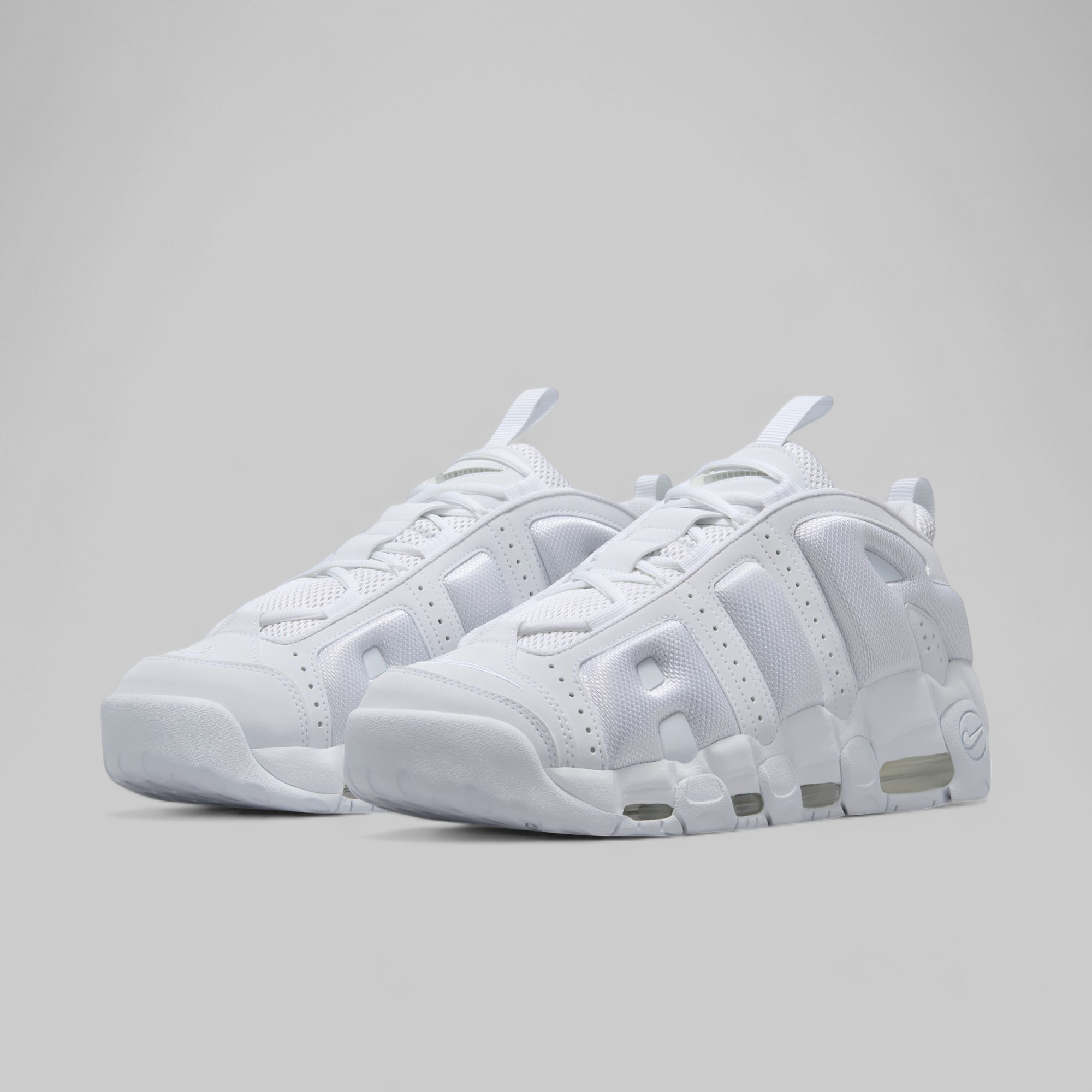 Air More Uptempo Low - White